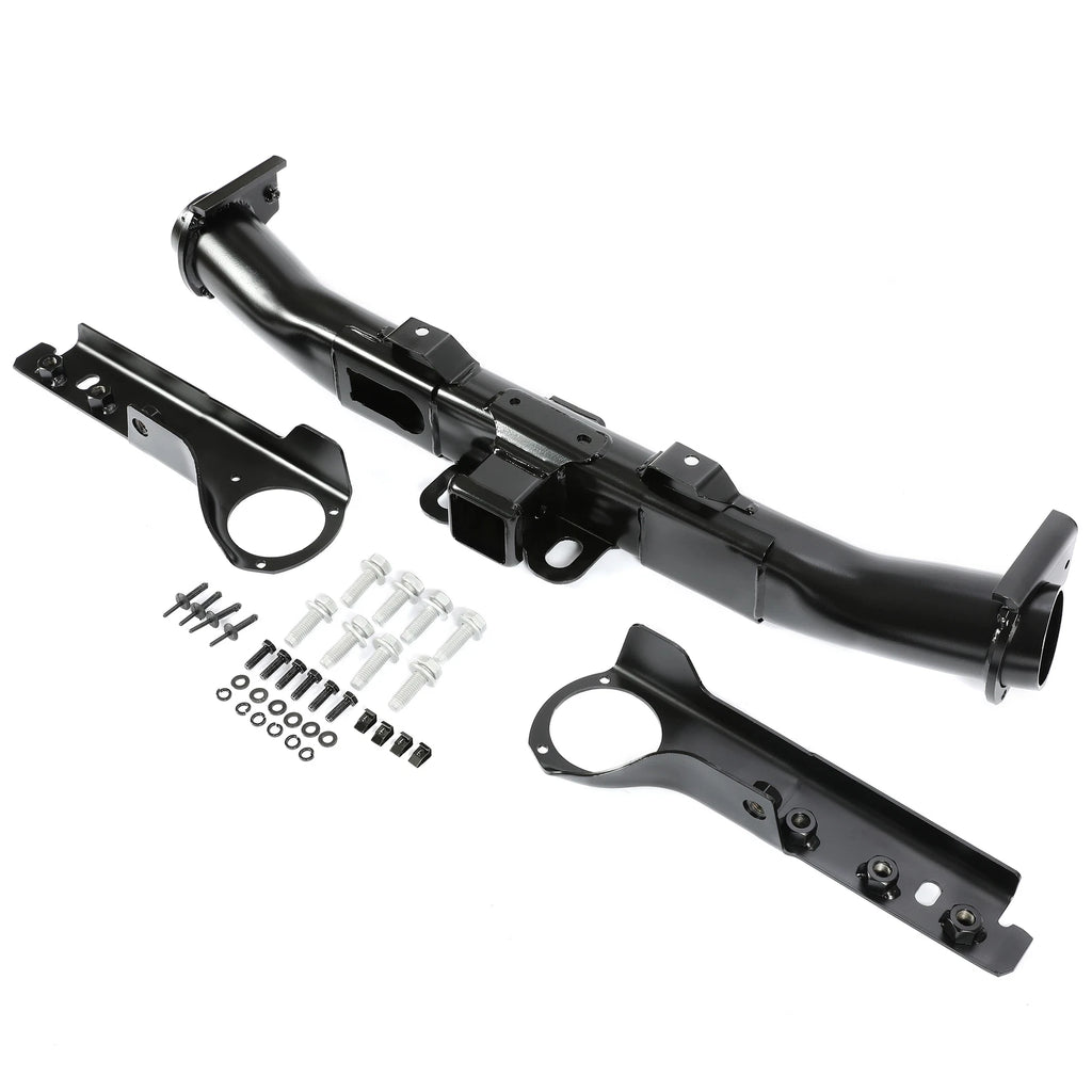 2'' Receiver Trailer Tow Hidden Hitch with Cover Bezel for Dodge Durango (2014-2019)