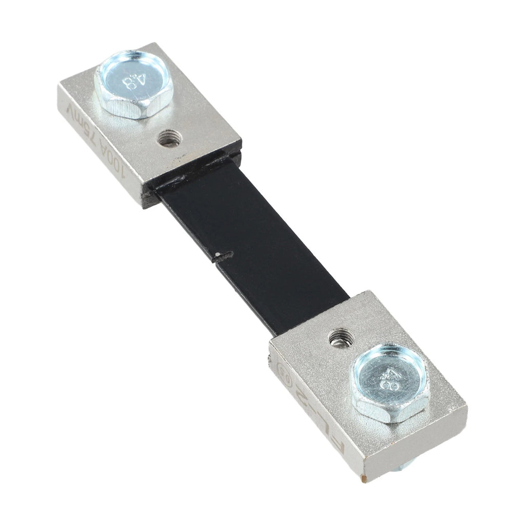 75mV Resistor Shunt for Accurate DC Current Readings (50A, 100A)