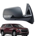 Side Mirror for Chevy Traverse (2018–2019) Power Adjust Right Passenger 5 Pin