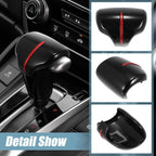 Car Gear Shift Knob Cover for Honda CR-V 2017-2021 - Black Red Trim