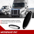 5X White LED Front Roof Clearance Marker Lights for Freightliner Cascadia