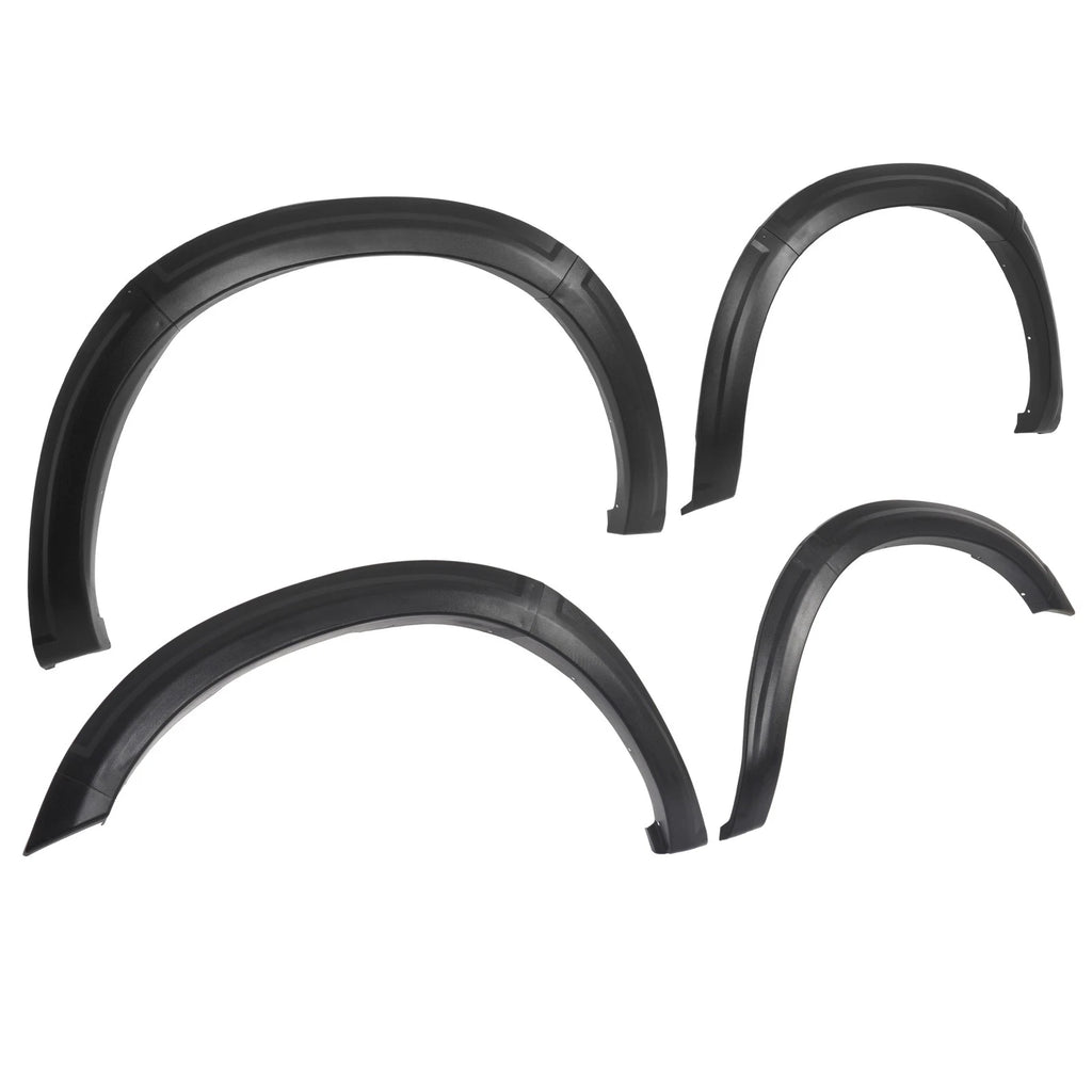 Fender Flares Set of 4 Textured Black PP for Dodge Ram 2500 3500 (2010–2018)