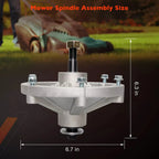 Deck Spindle Assembly for Exmark Toro Quest 42" 48" 52" (109-6394, 116-5712, 109-8744)