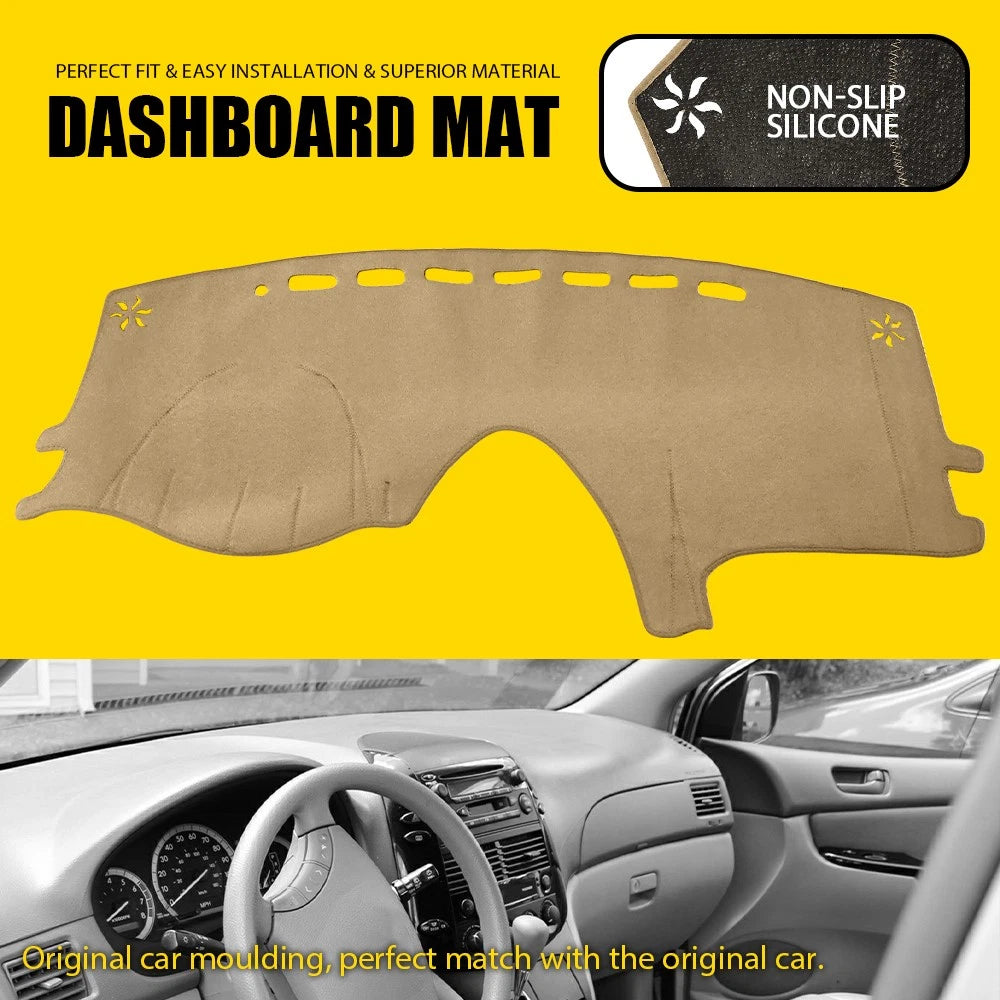 Dash Cover for Toyota Sienna (2004–2010) Beige Carpet Mat