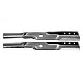 Set of 2 Mower Blades for Snapper Kees (Fits 6197, 2-4466, 42998, 7024466, 7042998)
