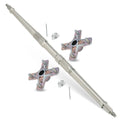 Rear Axle Shaft for Yamaha YFZ450 (2004–2023) 5TG-25381-00-00 1PE-F53K0-00-00 90171-14037-00