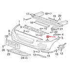Front Left Headlamp Washer Cover for Jaguar F-Pace (2017-2020)