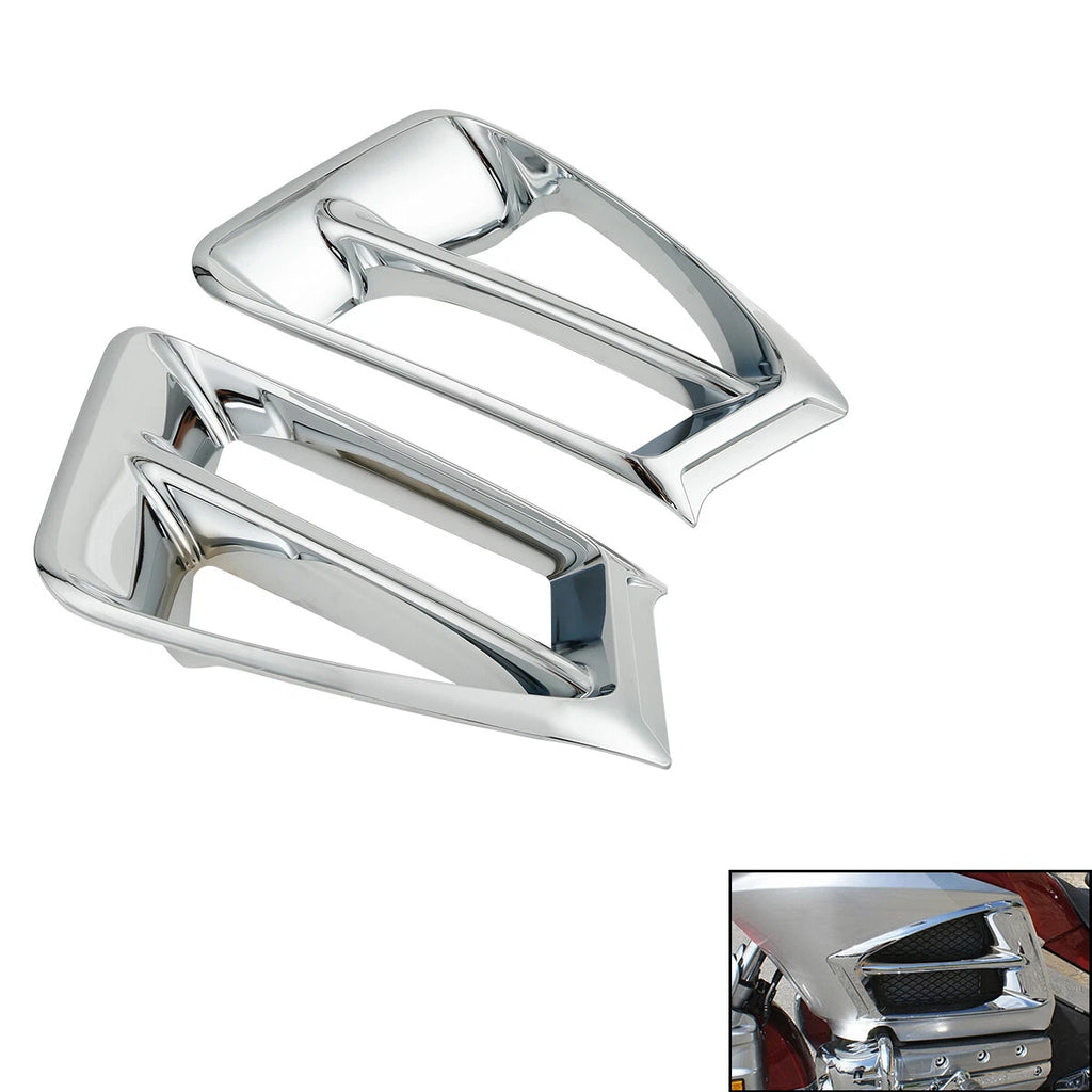 Air Exhaust Intake Accent Trim for Honda Goldwing 1800 (2012–2016) Chrome