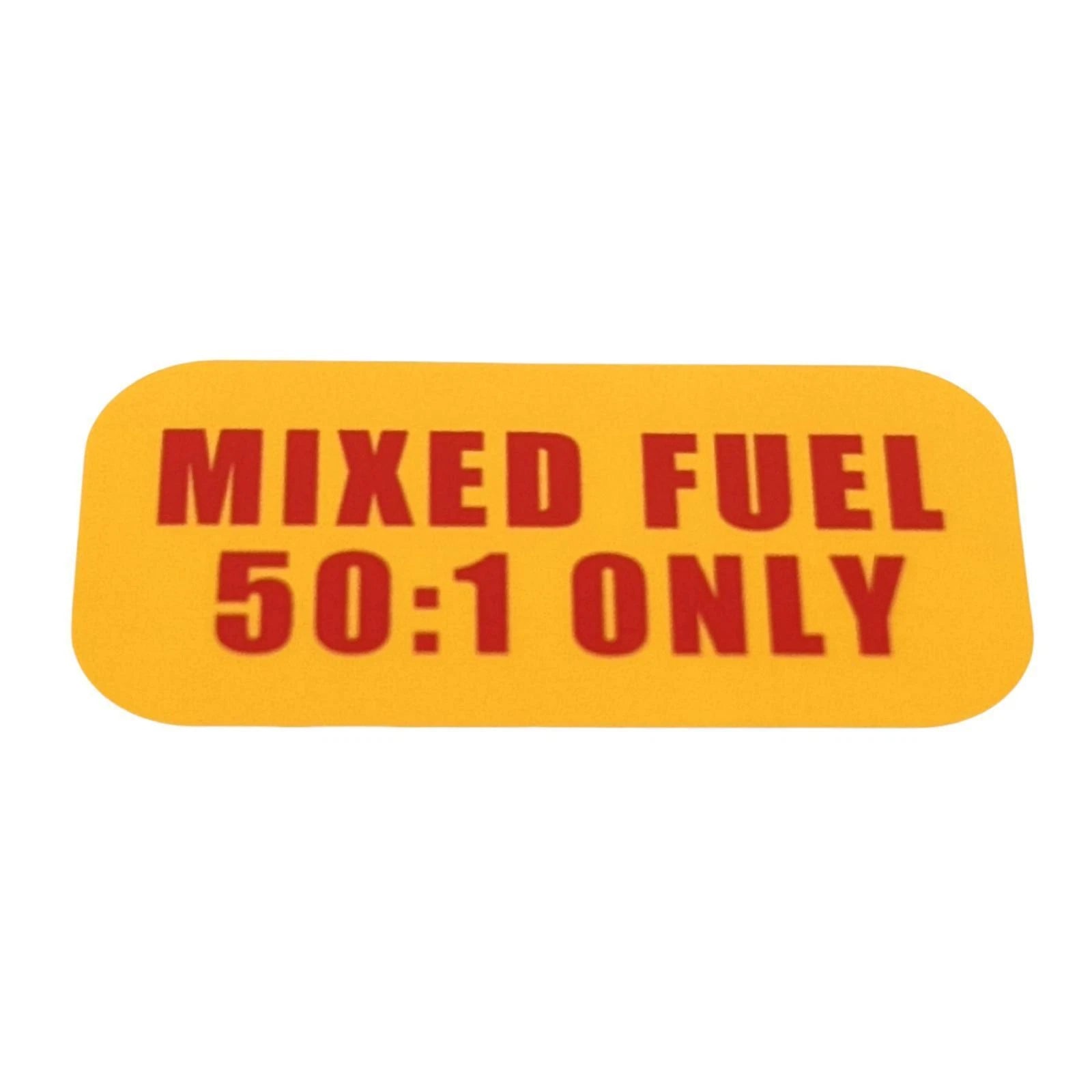 Mixed Fuel Only Stickers for Gas Oil Mixture Can Labels (24 Pack)