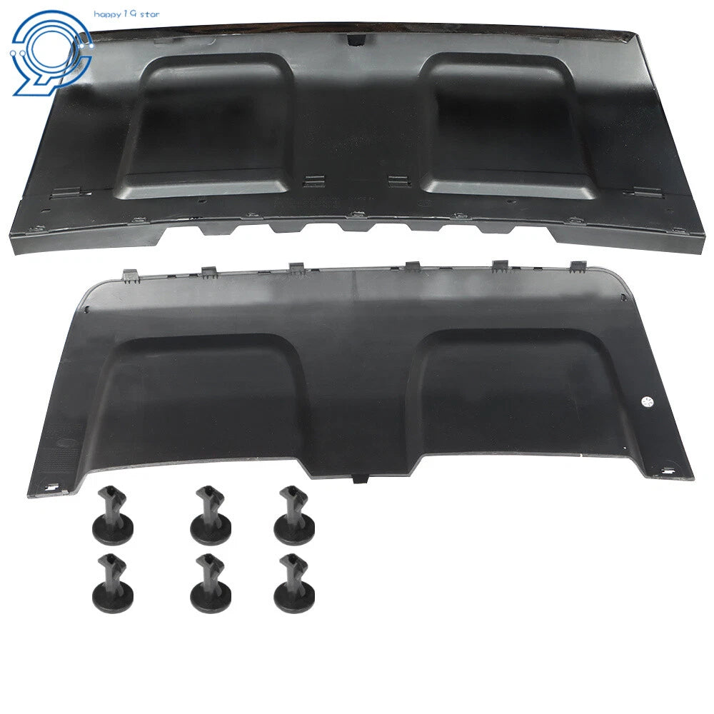 Skid Plate Trim Cover Set for Range Rover Sport (2014–2017) Black