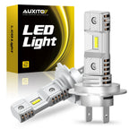 2X H7 LED Headlight Bulbs for High/Low Beam (6000K)