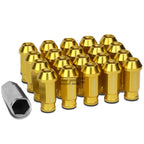 Set of 20 Anodized Wheel Lug Nuts + Adapter Key for Corvette Malibu Impala