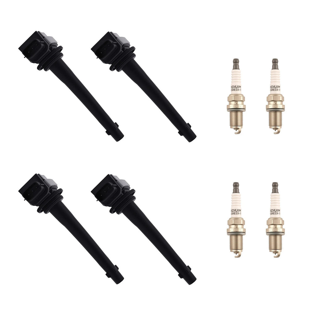 Set of 4 Ignition Coils for Nissan Sentra 2.0L (2007–2009)