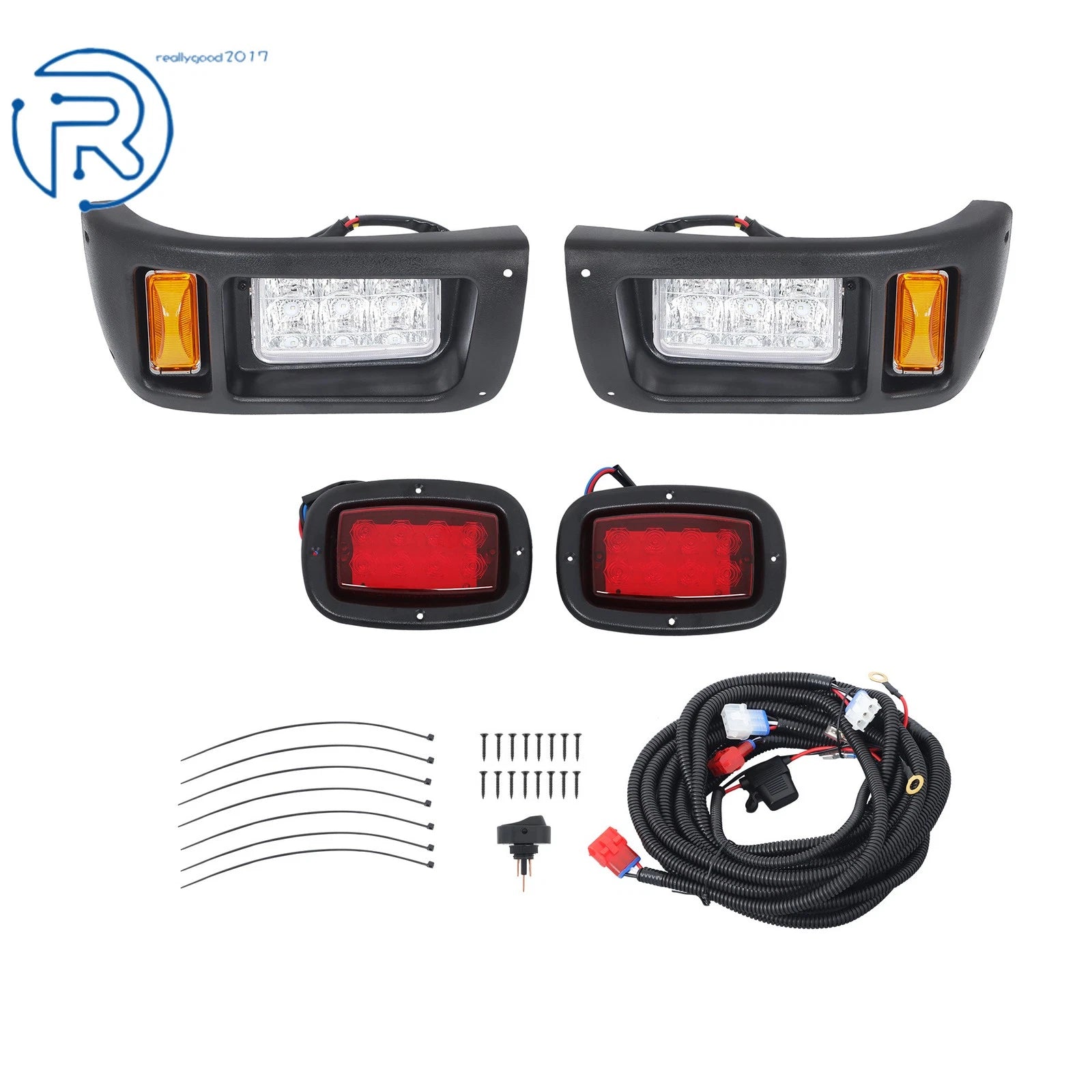 LED Light Kit for Club Car DS Golf Cart (1993–Present)