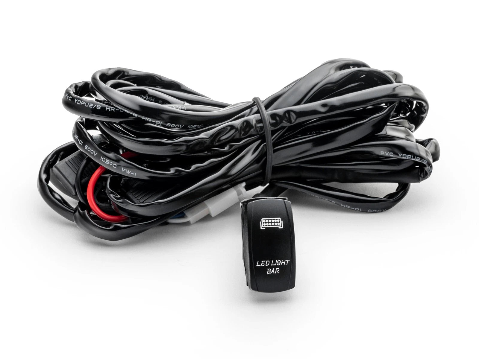 LED Light Bar Harness with Rocker Switch for SuperATV (2015–2023)