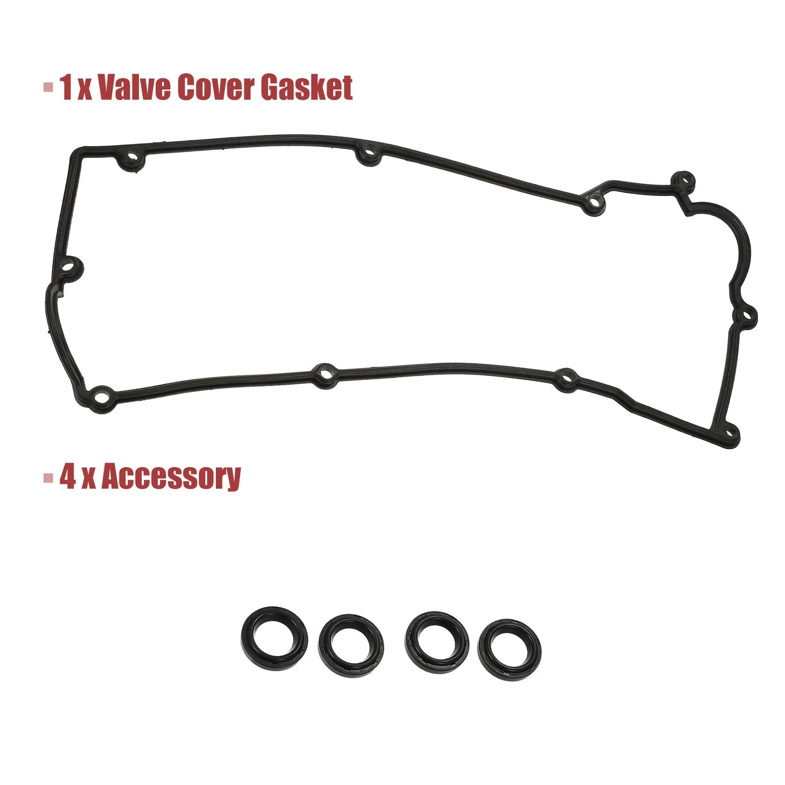 Set of 1 Engine Valve Cover Gasket for Hyundai Accent (2003–2004) 731618512943