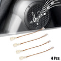 Set of 4 Car Speaker Connector Wire Harness Plug for Nissan Infiniti