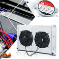 2-Row Radiator w/Fan Shroud for Chevy/GMC C/K Pickup Suburban (1981–1986)