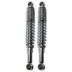Set of 2 Chrome Shocks for S65 CL/CT70 XL75 CL/CT/CM/S90 CM91 CT110 (335mm)