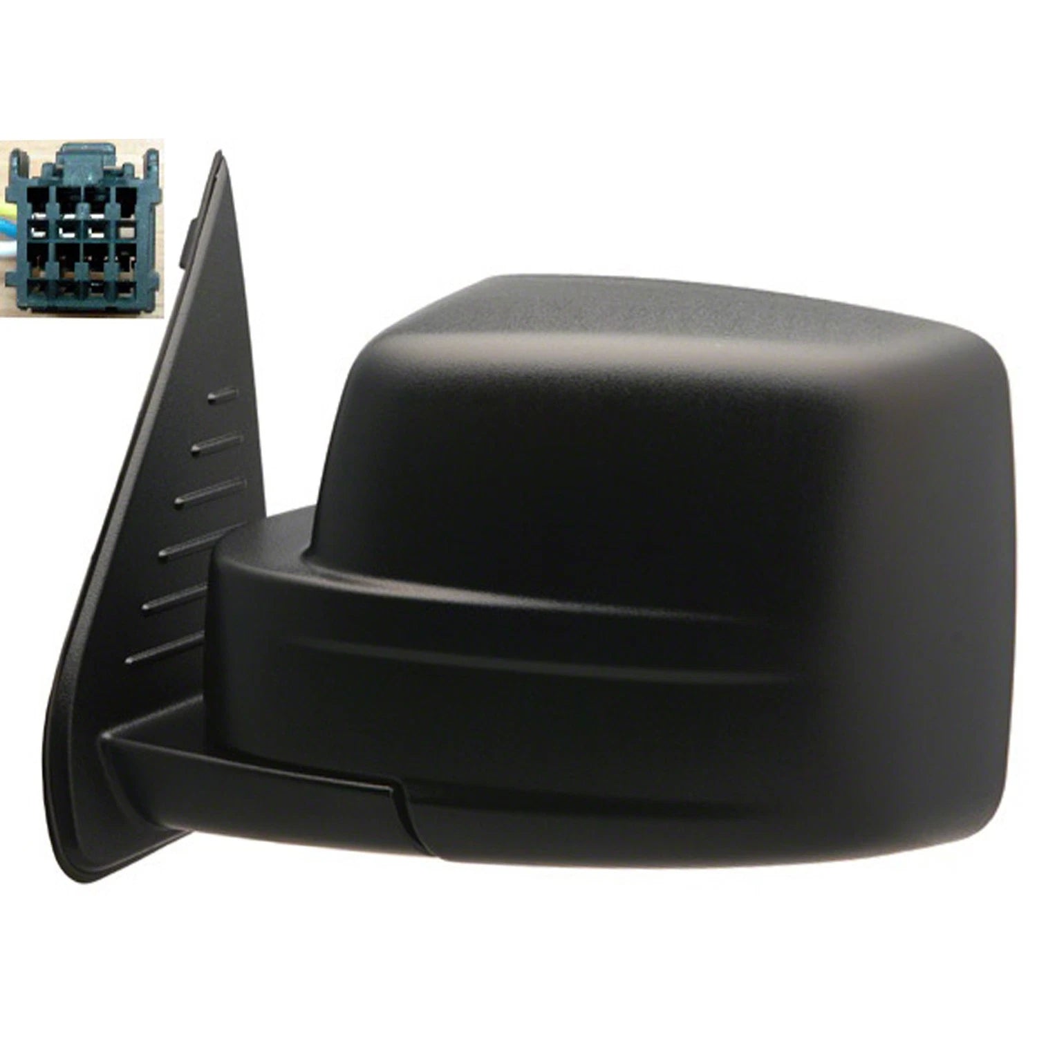 Driver Side Power Door Mirror Replacement Textured w Heated Glass for Honda (2017–2020)