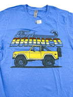 OEM Replacement Dark Blue T Shirt for Ford Bronco Beach Scene (2021–2024)