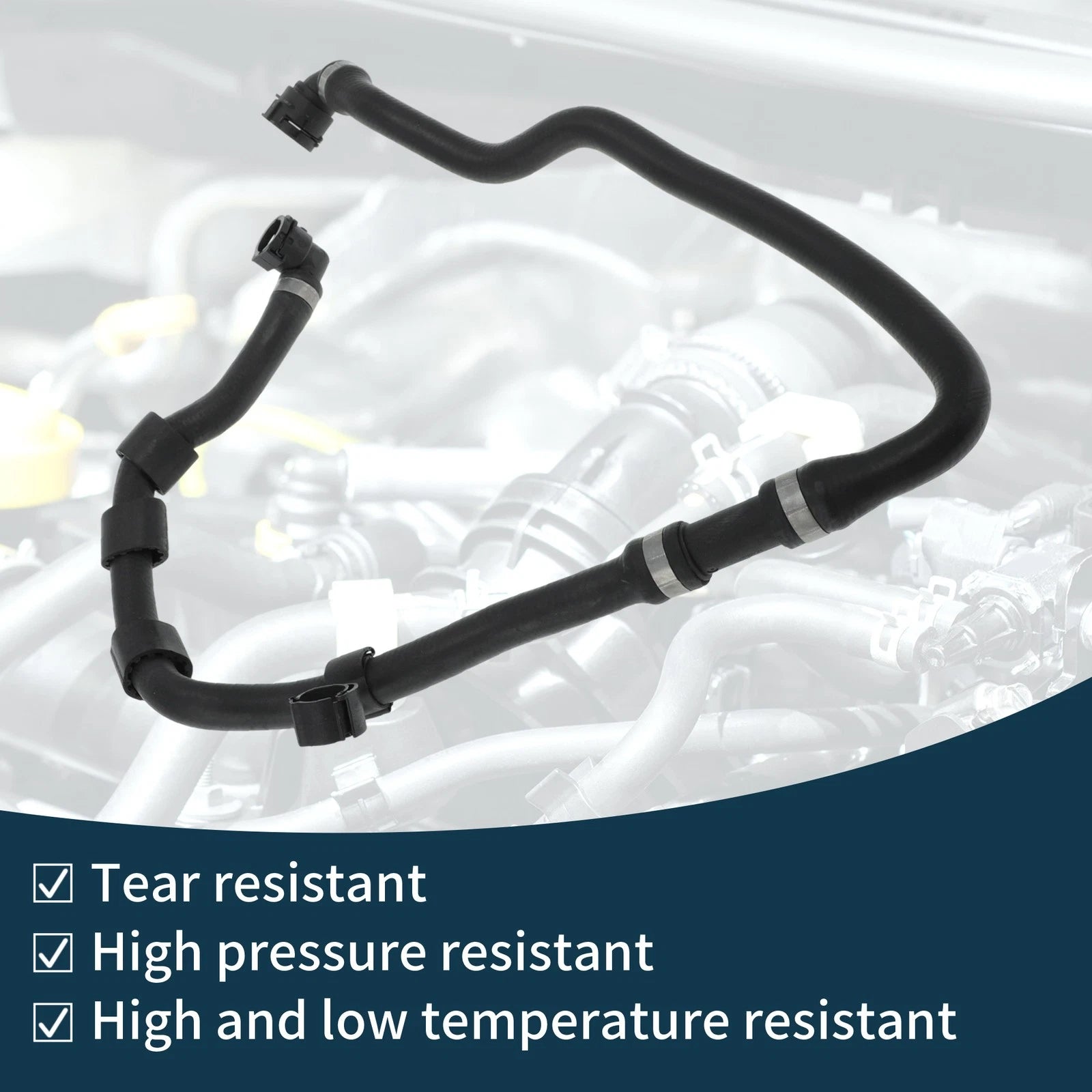 Radiator Hose for BMW 2 Series (2015) No. 17128601930 Rubber Coolant Pipe