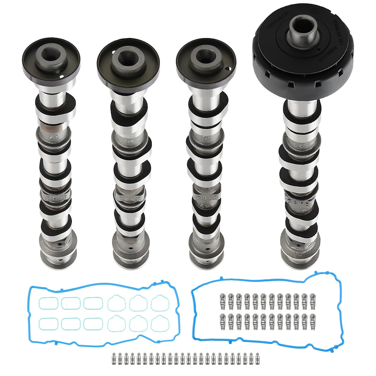 4X Camshaft & Rocker Arms Lifters Kit for Chrysler 200 3.6L V6 (2011–2016) 5184377AG