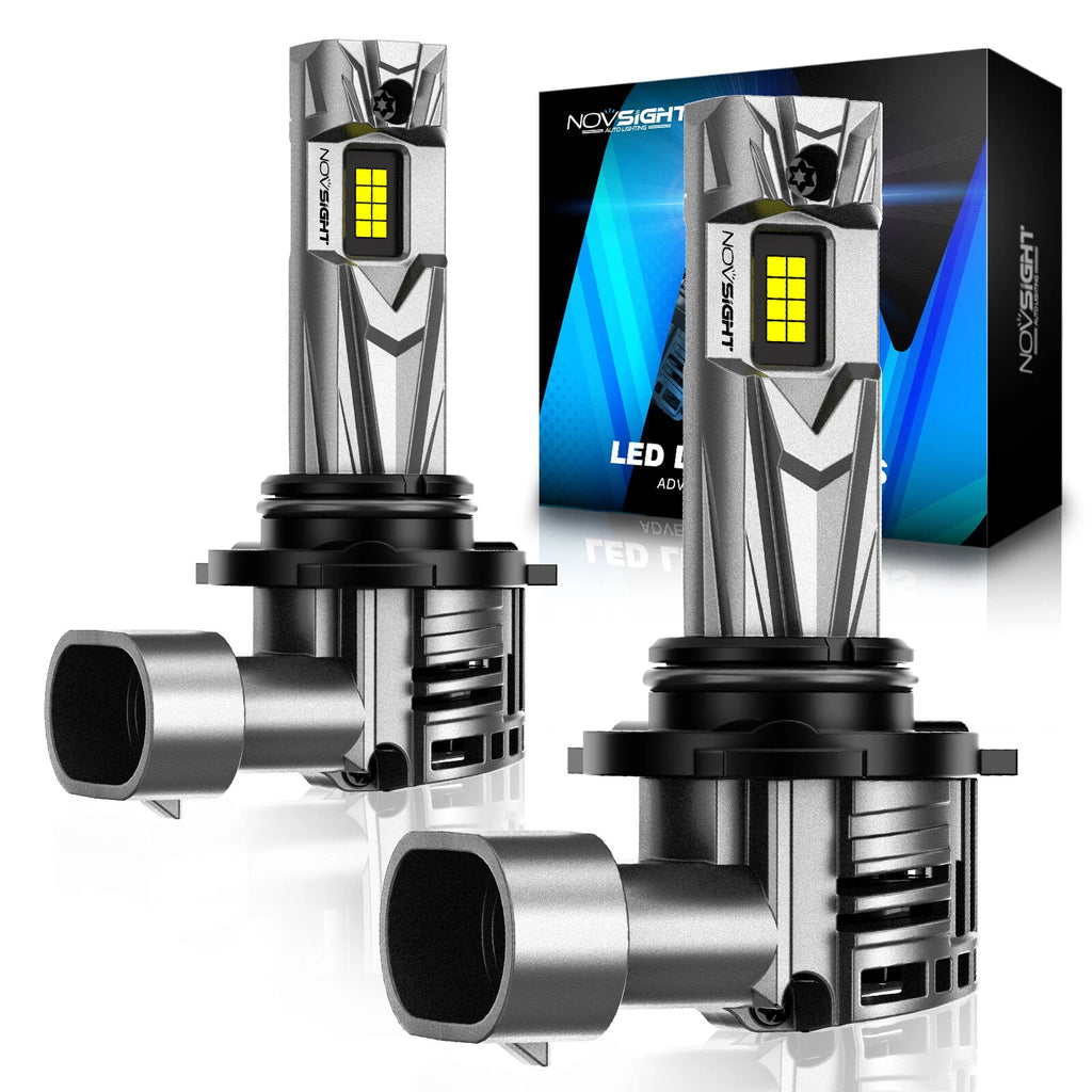 2X HB3 9005 LED Headlight Bulbs for High Beam (70W 6500K 18000LM)