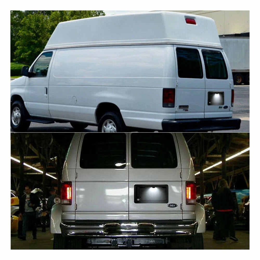 LED License Plate Light for Ford E150 E250 E350 Econoline Van (1992–2002)