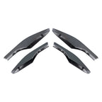 Set of 4 ABS Roof Rail End Covers for Lexus RX RX350 (2010–2015) Silver