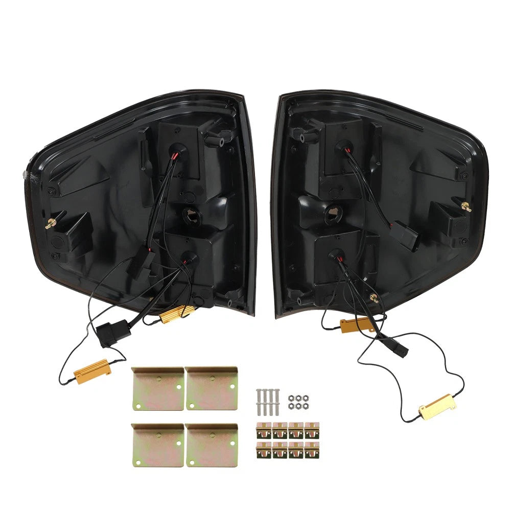 LED Smoke Tail Lights Assembly for Ford F150 (2009–2014) Right + Left Side
