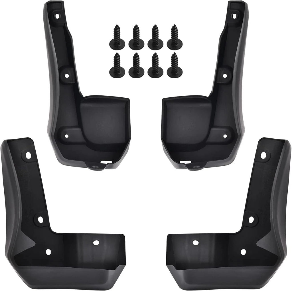 Front and Rear Splash Mud Guards for Honda Civic (2016–2019) Sedan 4-Dr