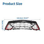 Front Lower Bumper Grille for Chevrolet Camaro (2017–2018) 22812881, 22812882 Black