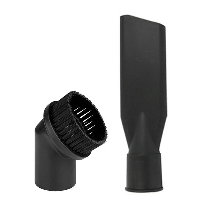 Round Brush & Flat Nozzle Tool for Industrial Vacuum Cleaner Accessories