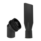 Round Brush & Flat Nozzle Tool for Industrial Vacuum Cleaner Accessories