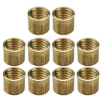 Set of 10 Brass Tips for Cue Repairs