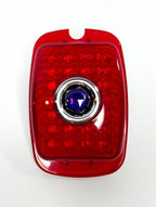 LED Tail Lights Left Right Blue Dot Replacement for 1937-1938 Chevy Car (Qty 2)