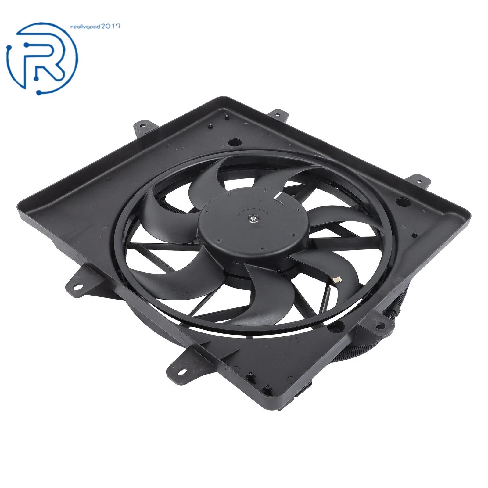 Radiator Cooling Fan Assembly with Shroud for Chrysler PT Cruiser (2006–2010)
