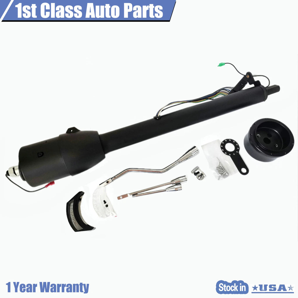 30" Steering Column Tilt Adapter for GM Universal (No Key, 9 Holes)