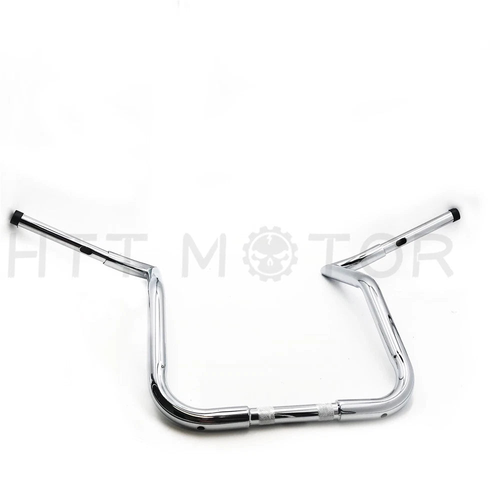 16" Chrome Handlebars for Harley Touring Batwing Fairing (1986–2017)