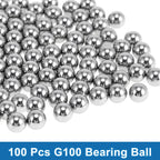 Set of 100 G100 Precision Steel Ball Bearings 7.9mm