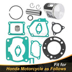 Top End Piston Bearing Gaskets Rebuild Kit 54mm Bore for Honda CR 125R (1992–1999)