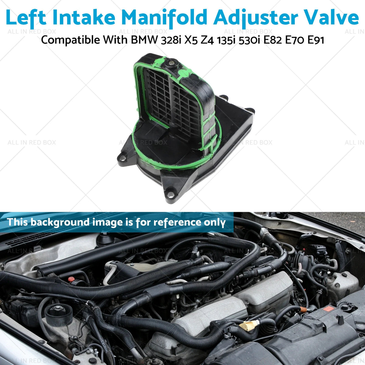 Left Intake Manifold Adjuster Valve for BMW 328i X5 Z4 135i 530i (E82)