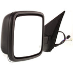 Driver Side Mirror for Ram 1500 (2011–2012) with Signal Light, Textured Black