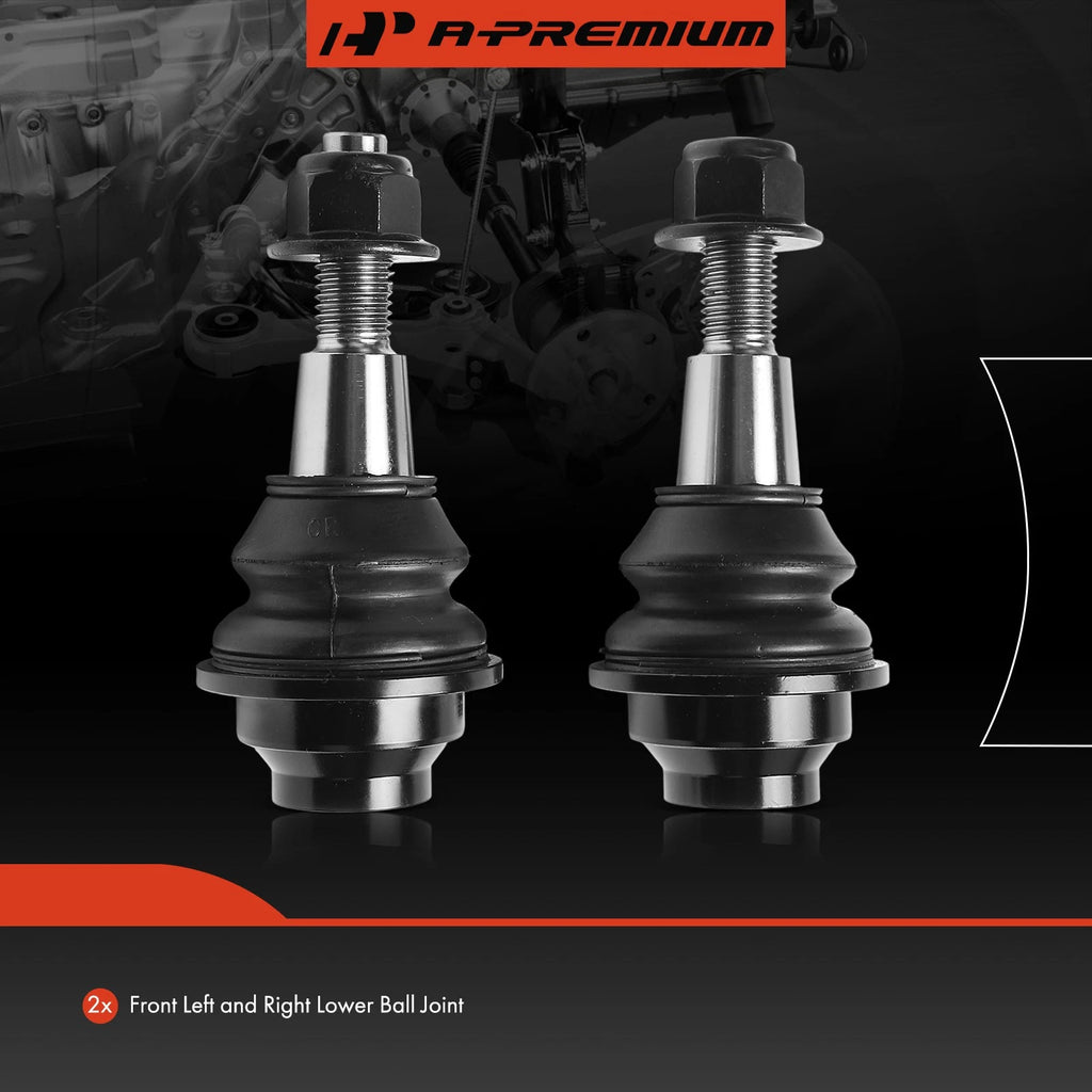 2X Front Lower Side Ball Joint for Chevrolet Silverado 1500 (2019-2025)