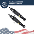 Pair Rear Air Suspension Shock Struts for Infiniti QX56 QX80 (2004–2022)