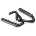 Black Textured Front Grab Bar Handles for 07-17 Jeep Wrangler JK/JKU