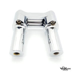 1" Handlebar Riser/Top Clamp Kit for Harley (Fits 4" Tall) - HTTMT