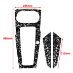 3pcs Center Console Gear Shift Panel Cover Trim for Audi A3 S3 RS3 (2013–2020)