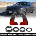 Steering Wheel Shift Paddle Extension Trim Set for Dodge Charger, Jeep 
